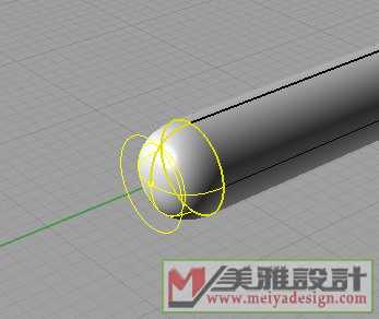 放样生成圆滑端部