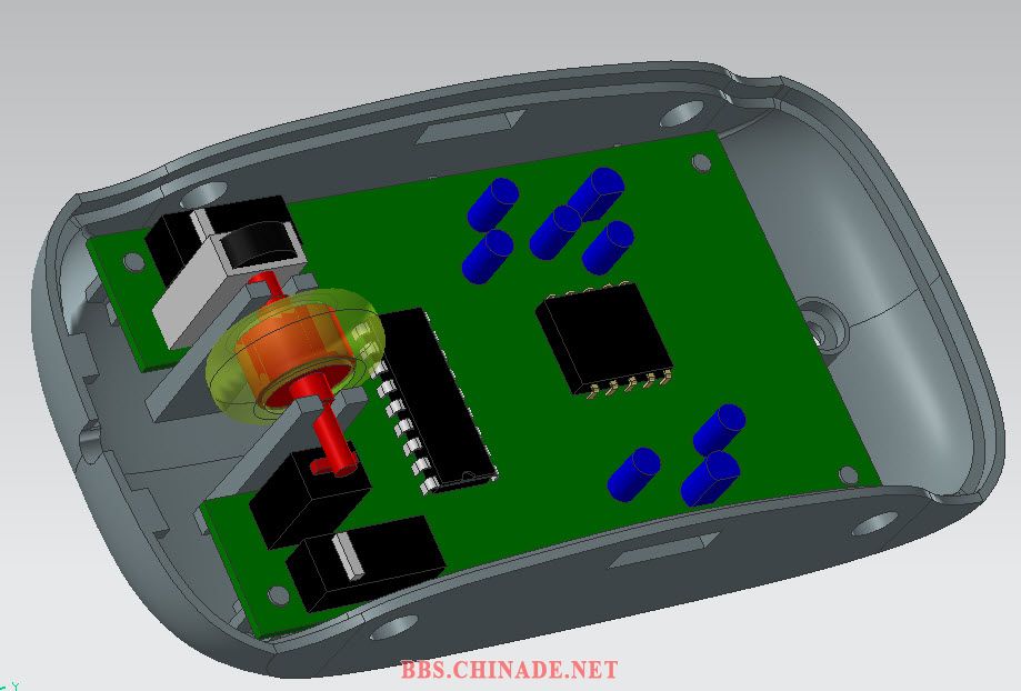 下壳和pcb版