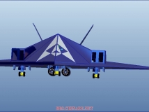 菜鸟作品 F-117 画的不好啊！请大家原谅啊！